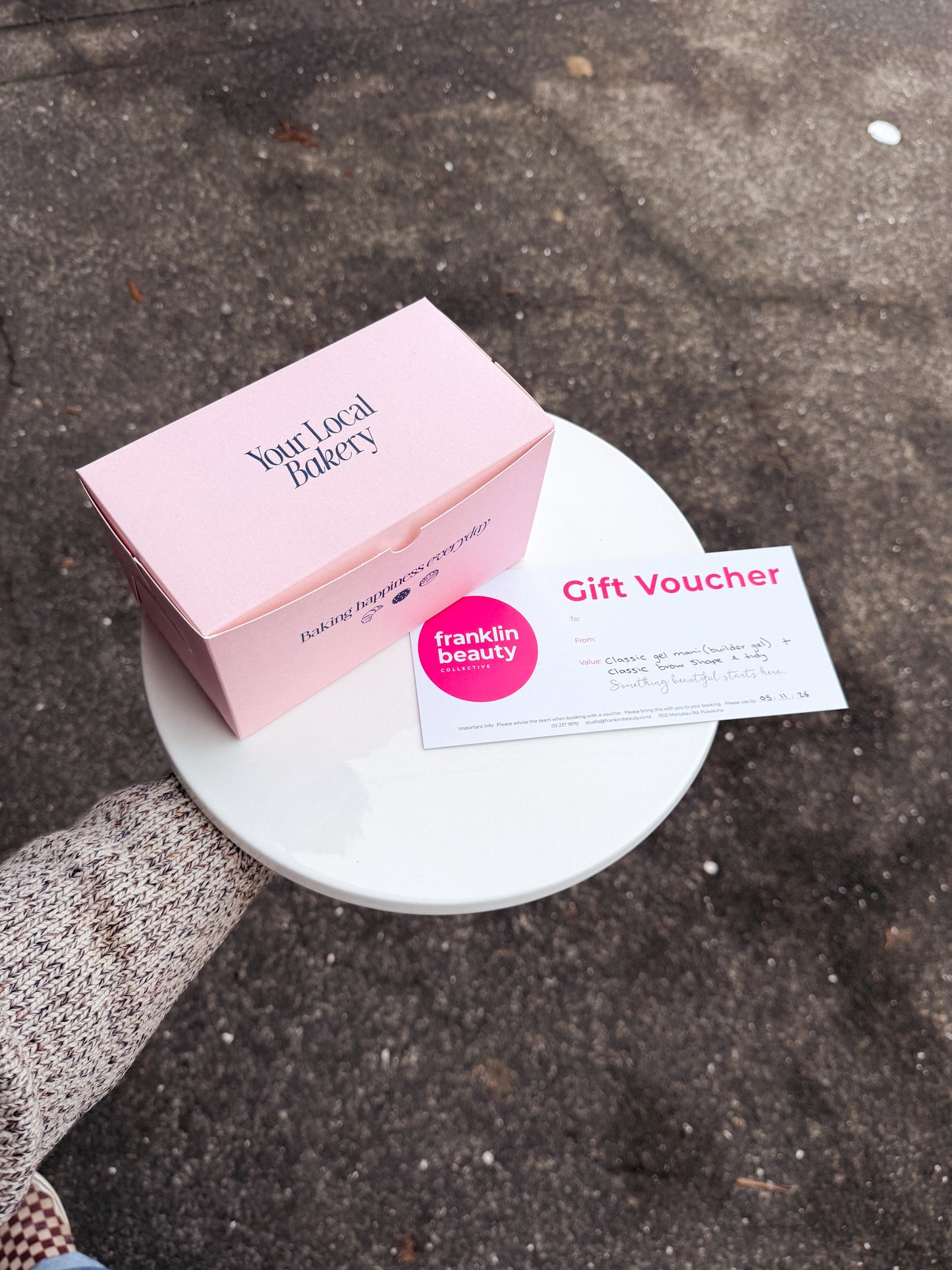 FRANKLIN BEAUTY COLLECTIVE X YOUR LOCAL BAKERY